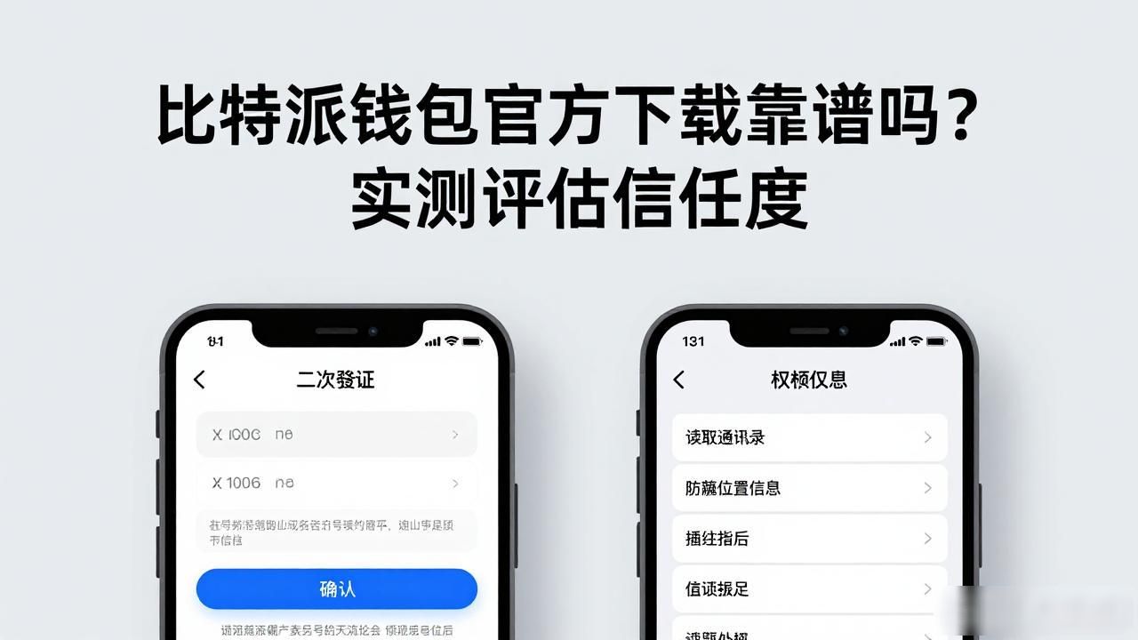 比特派钱包官方下载靠谱吗？实测评估信任度