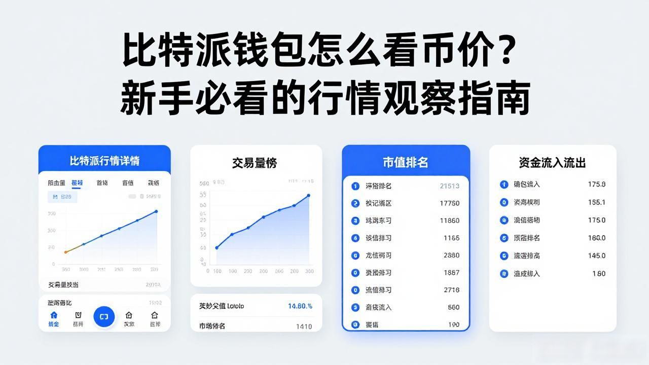 比特派钱包怎么看币价？新手必看的行情观察指南