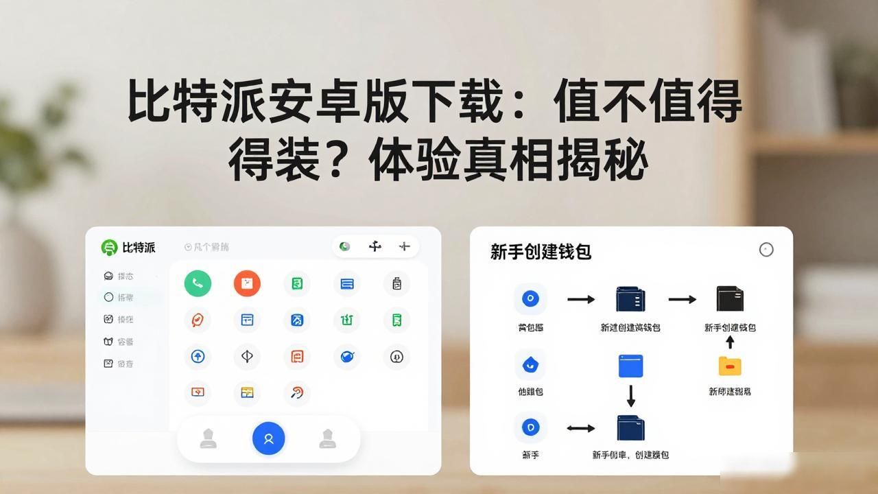 比特派安卓版下载：值不值得装？体验真相揭秘