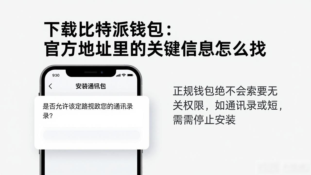 下载比特派钱包：官方地址里的关键信息怎么找