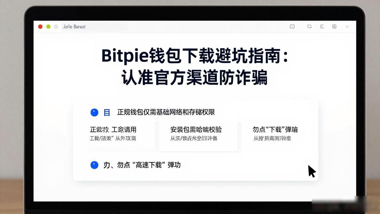 Bitpie钱包下载避坑指南：认准官方渠道防诈骗