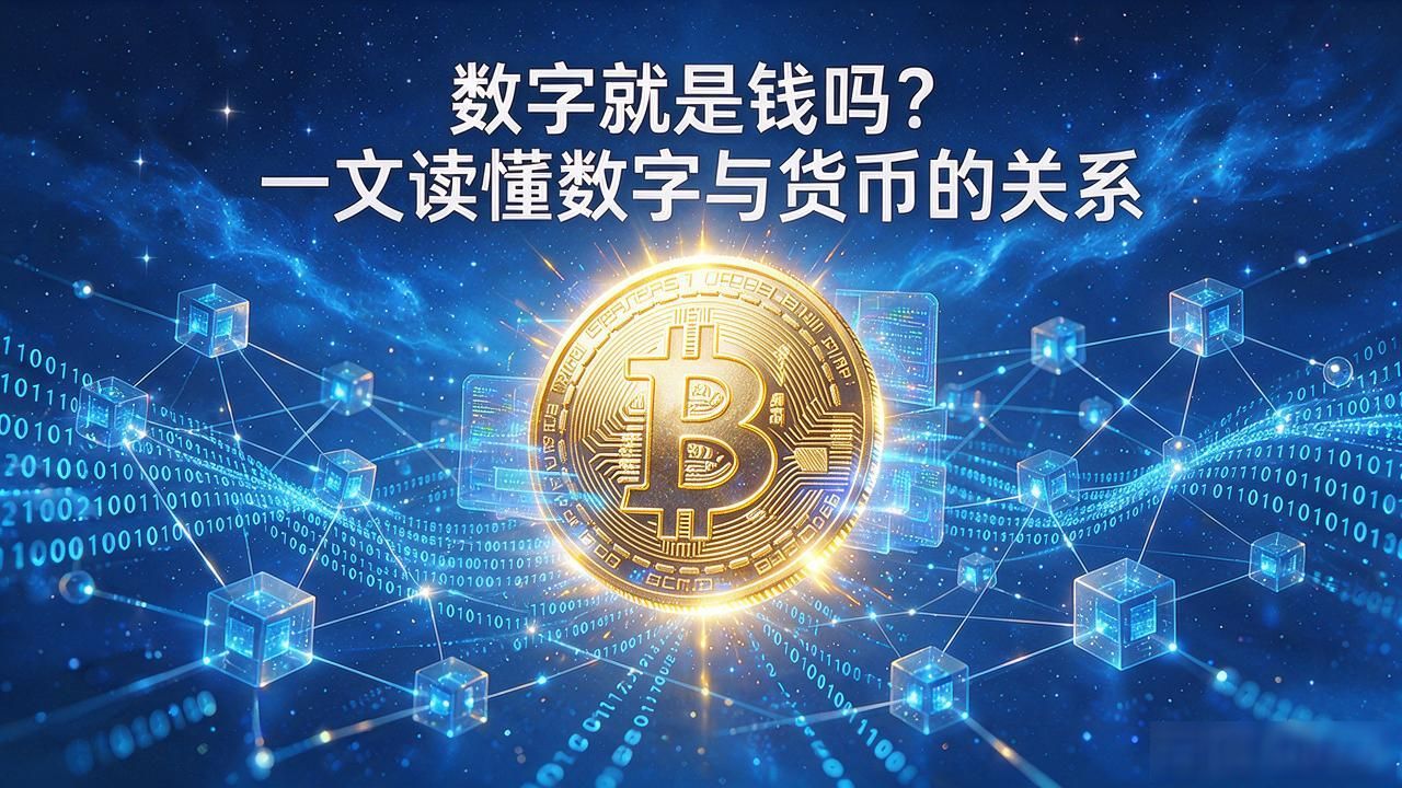 数字就是钱吗?一文读懂数字与货币的关系