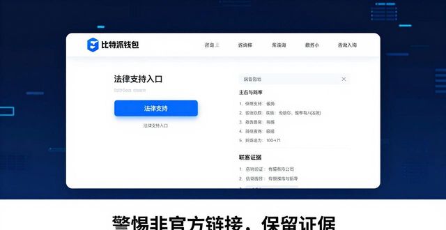 比特派钱包官方网：两步找到法律支持入口
