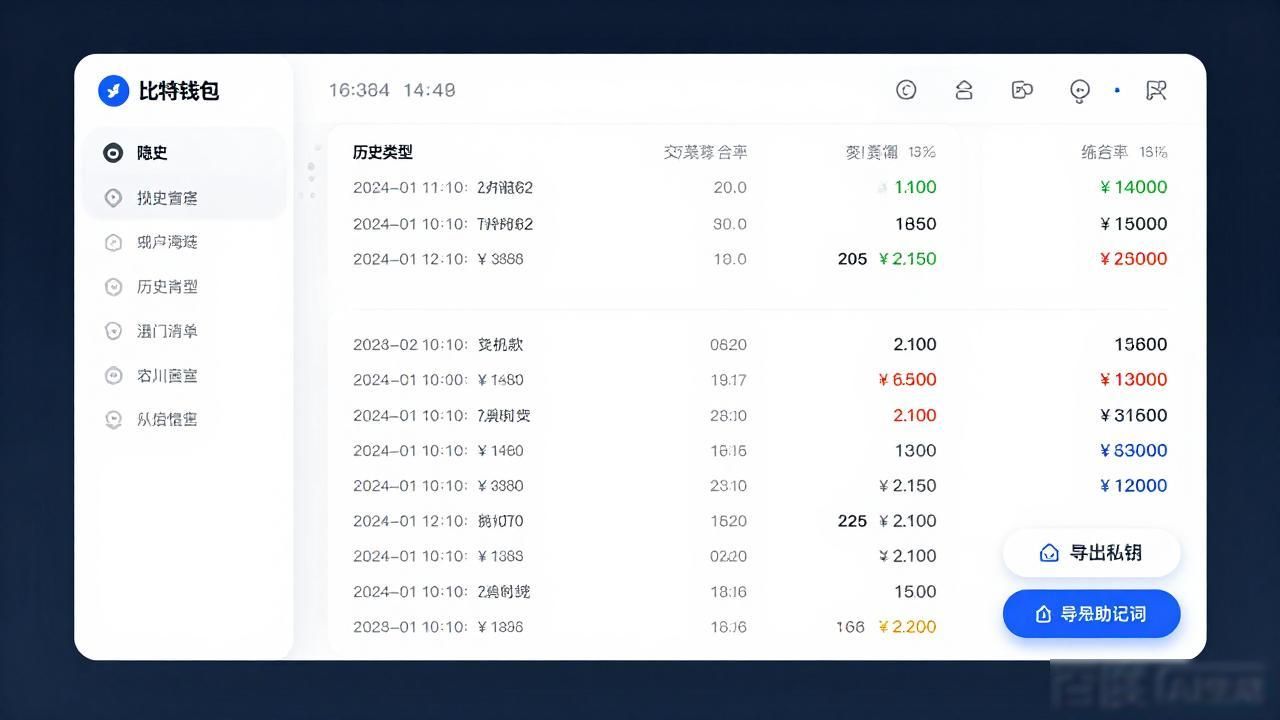 比特派钱包添加钱包后怎么管理