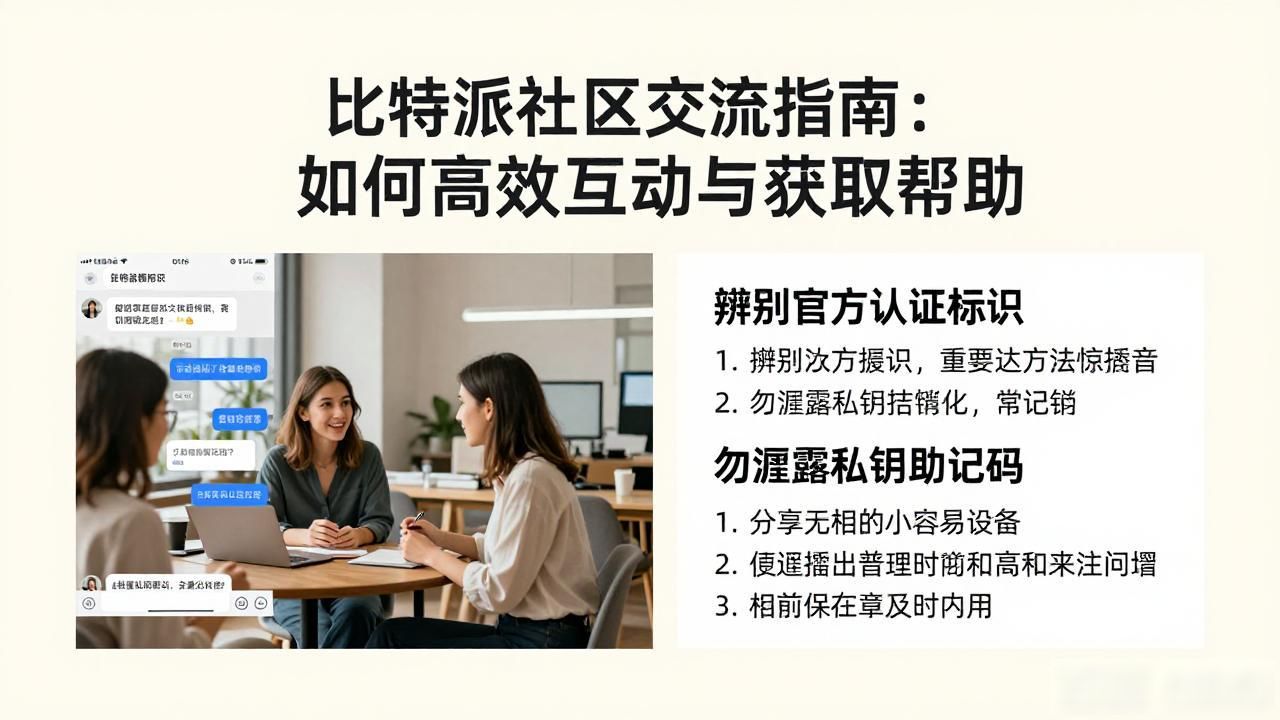 比特派社区交流指南：如何高效互动与获取帮助