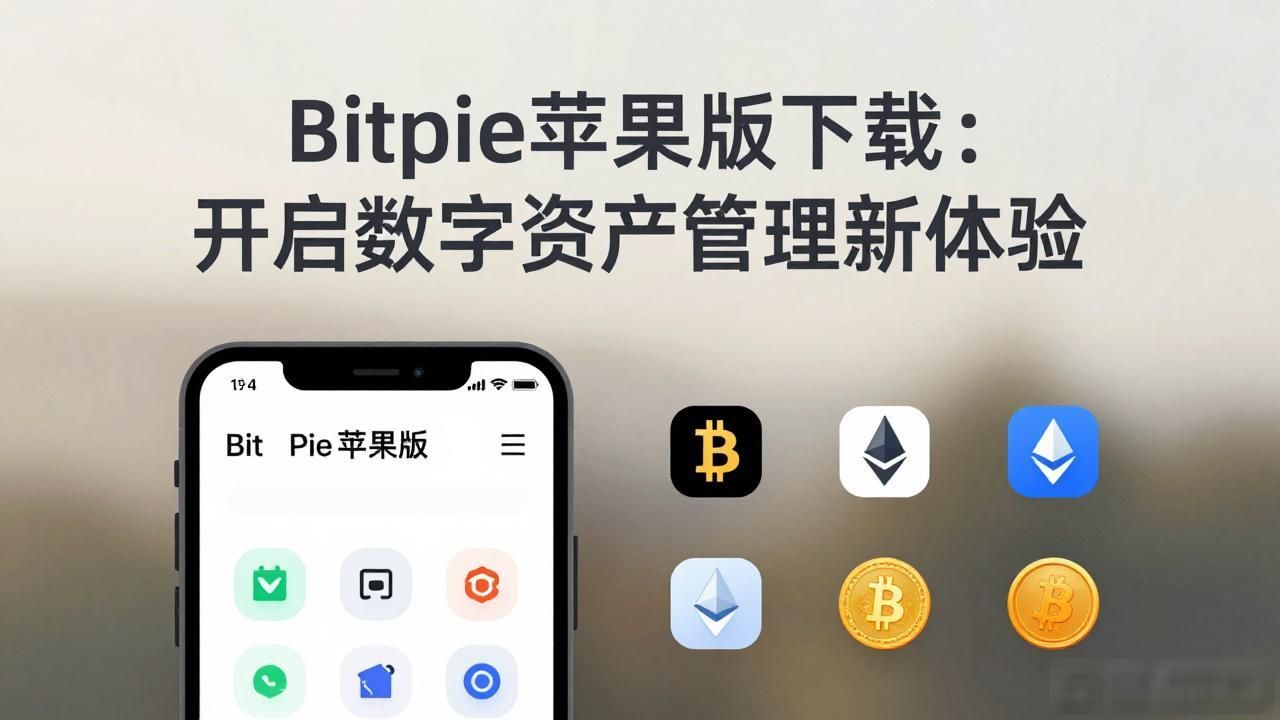 Bitpie苹果版下载：开启数字资产管理新体验