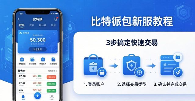 比特派钱包新版速成：3步搞定快速交易
