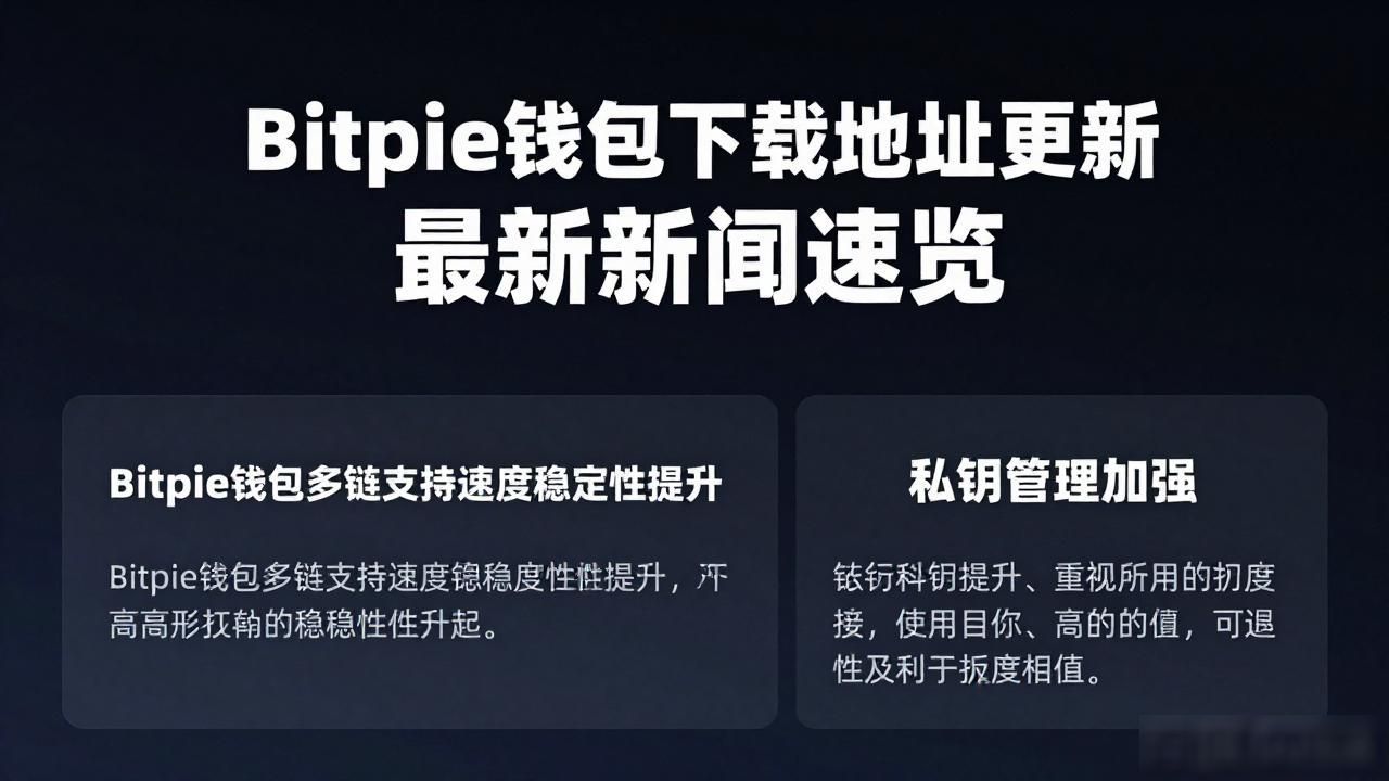 Bitpie钱包下载地址更新 最新新闻速览