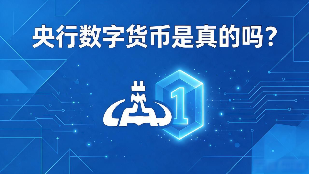 央行数字货币是真的吗?一文看懂数字人民币