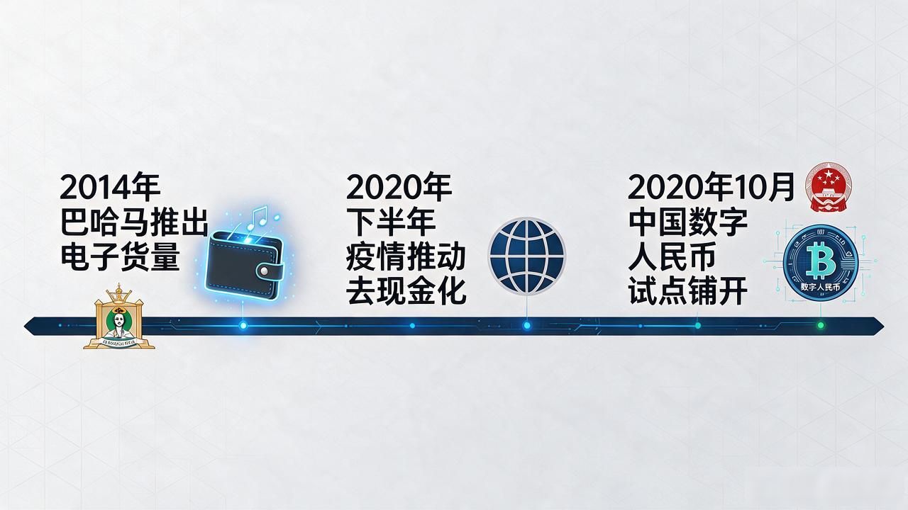 数字货币啥时候开始的？比特币到数字人民币，时间线一次讲清