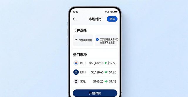 比特派新版市场对比功能，三步搞定