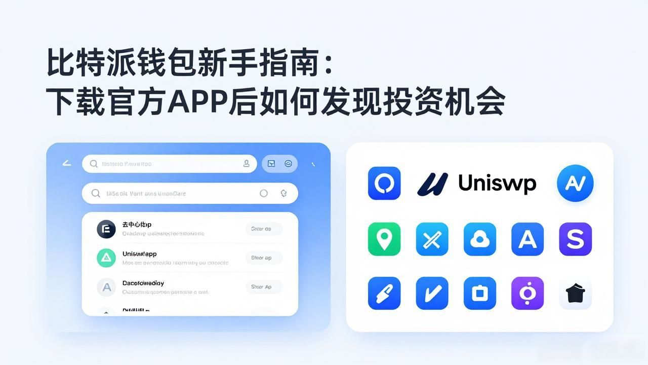 比特派钱包新手指南：下载官方APP后如何发现投资机会