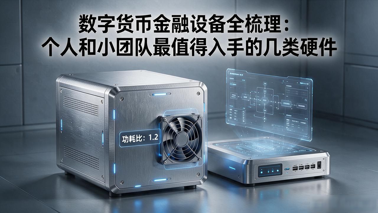 数字货币金融设备全梳理：个人和小团队最值得入手的几类硬件