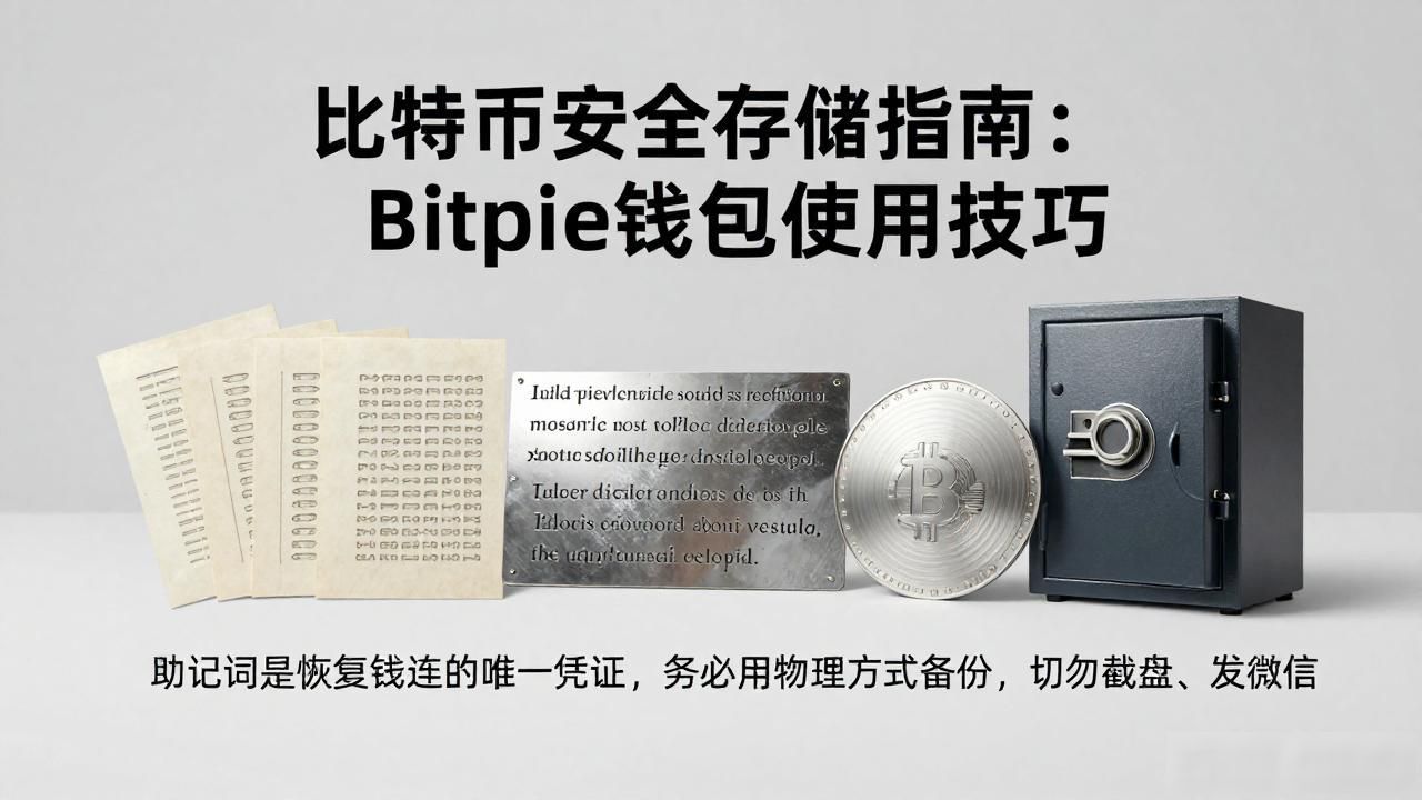 比特币安全存储指南：Bitpie钱包使用技巧