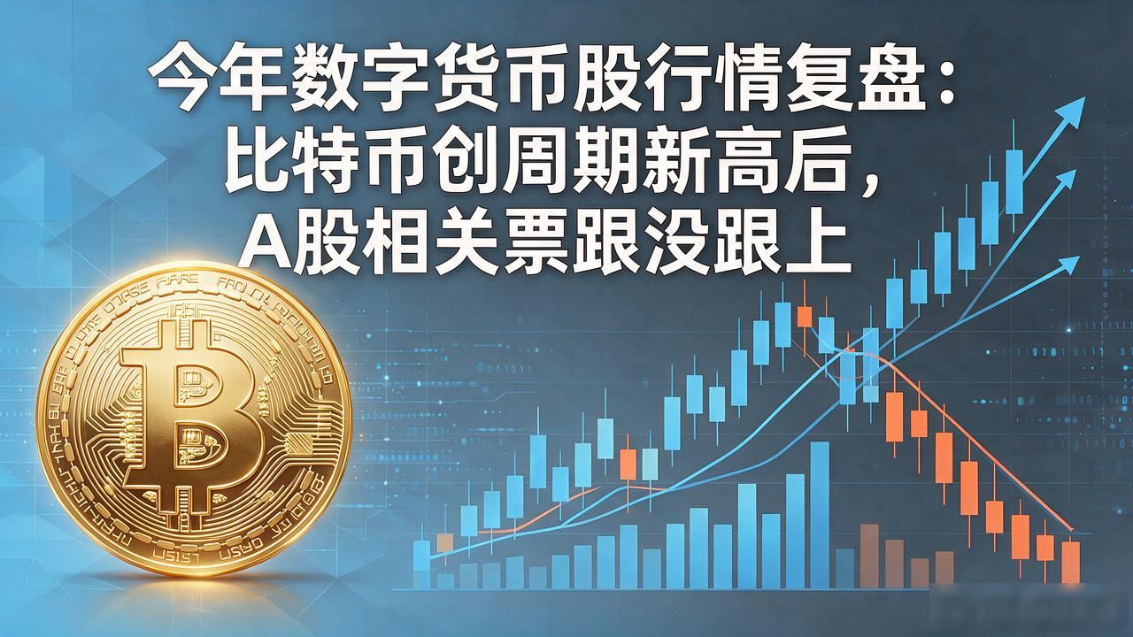 今年数字货币股行情复盘：比特币创周期新高后，A股相关票跟没跟上