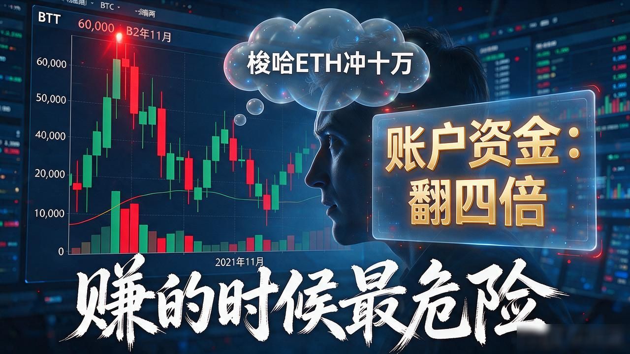 炒数字货币赚千万，我从三万做到一千二，就靠这三条铁律