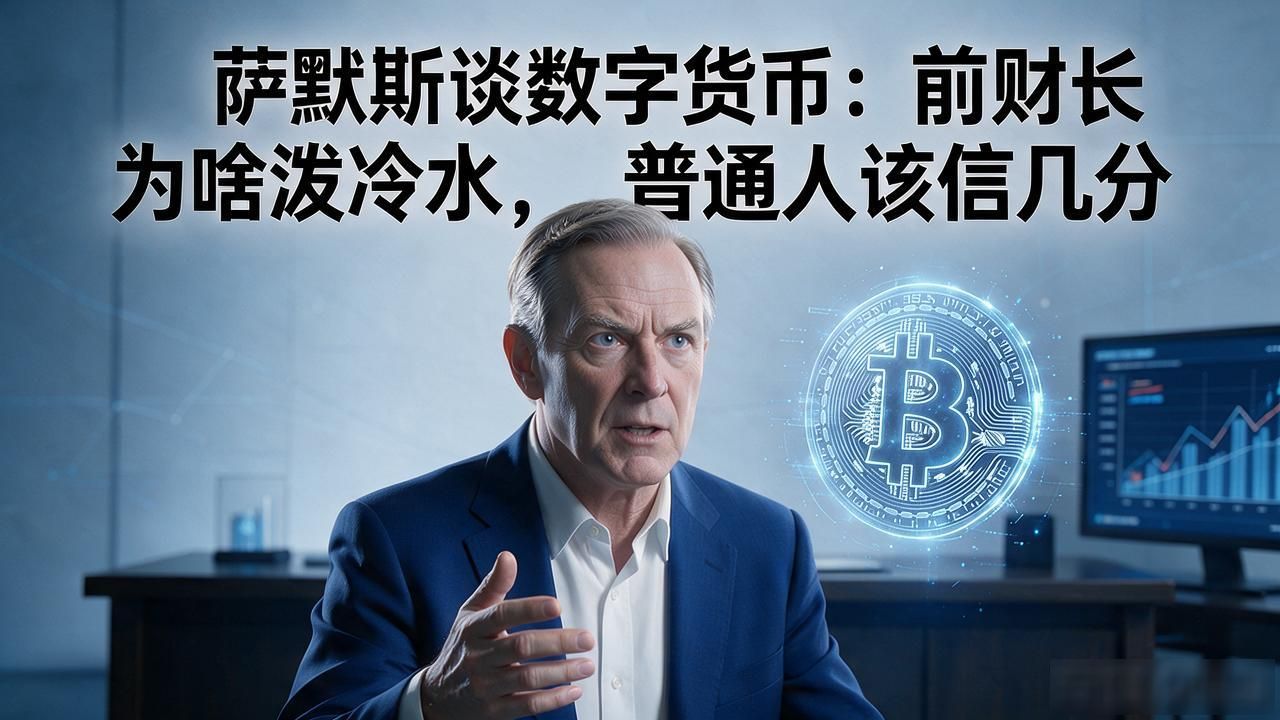 萨默斯谈数字货币：前财长为啥泼冷水，普通人该信几分
