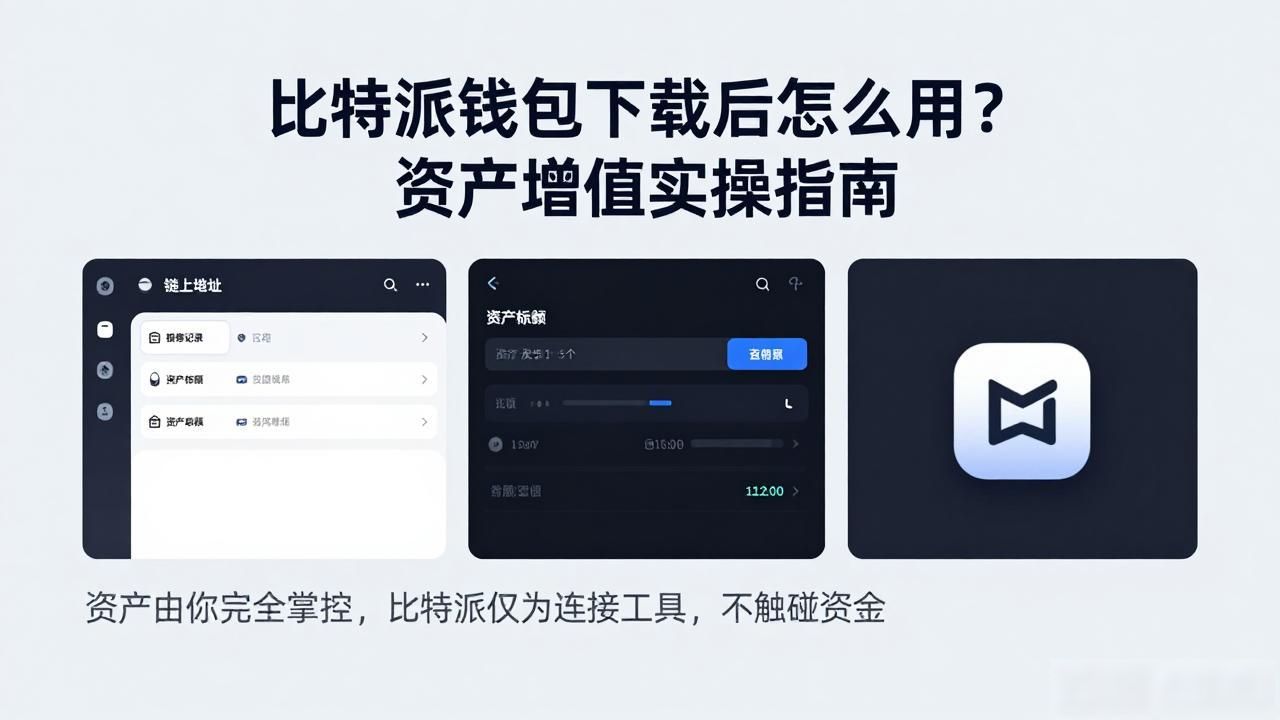 比特派钱包下载后怎么用？资产增值实操指南
