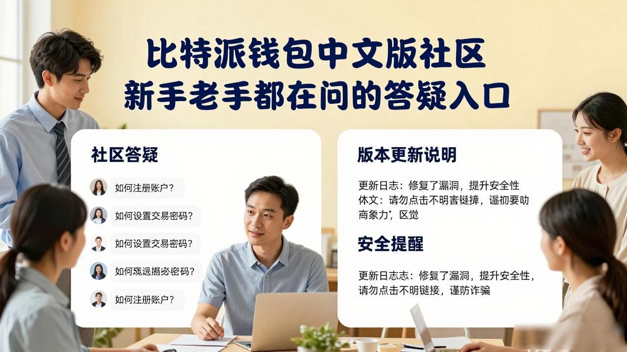 比特派钱包中文版社区 新手老手都在问的答疑入口