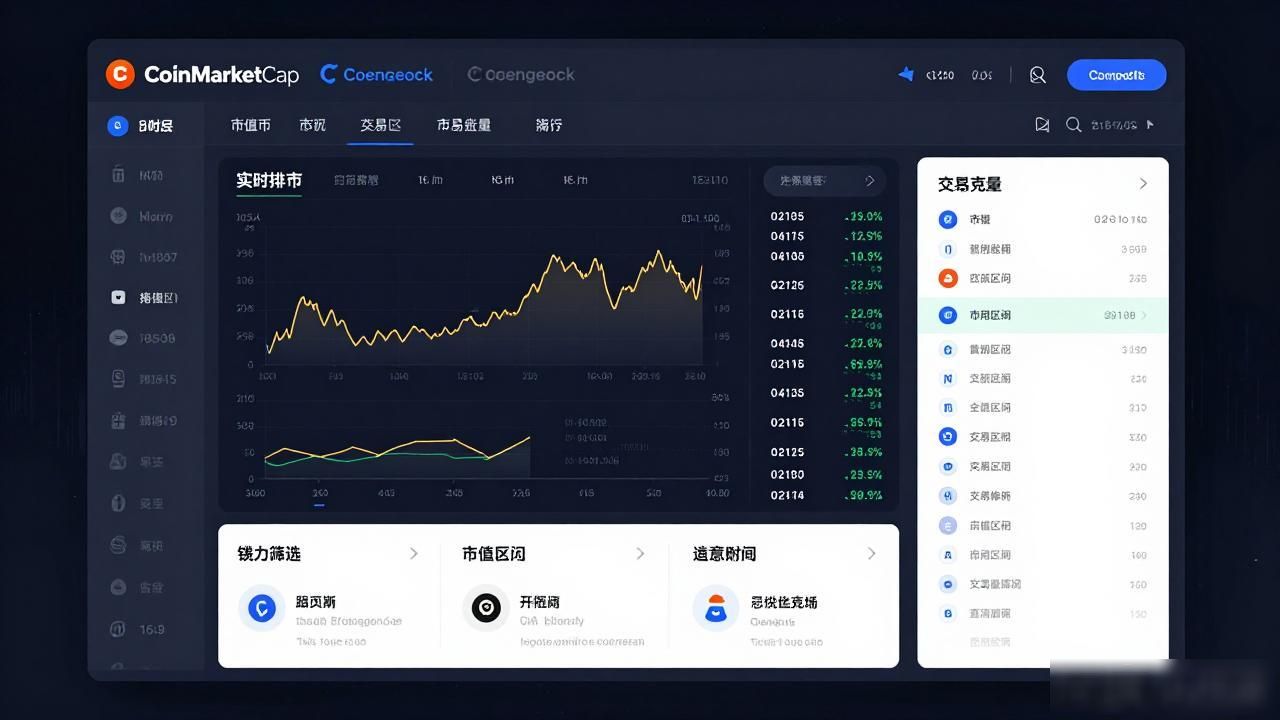 数字货币在哪查?这几个平台最靠谱